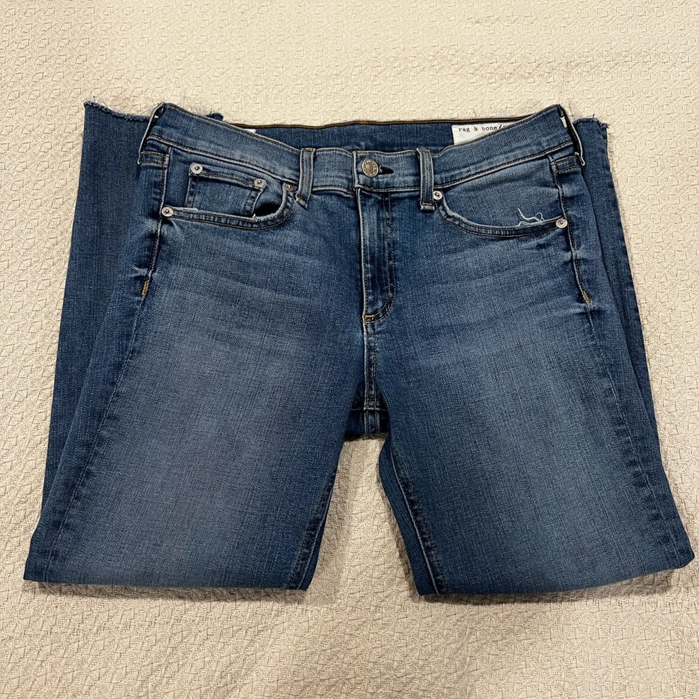Rag and Bine crop jeans